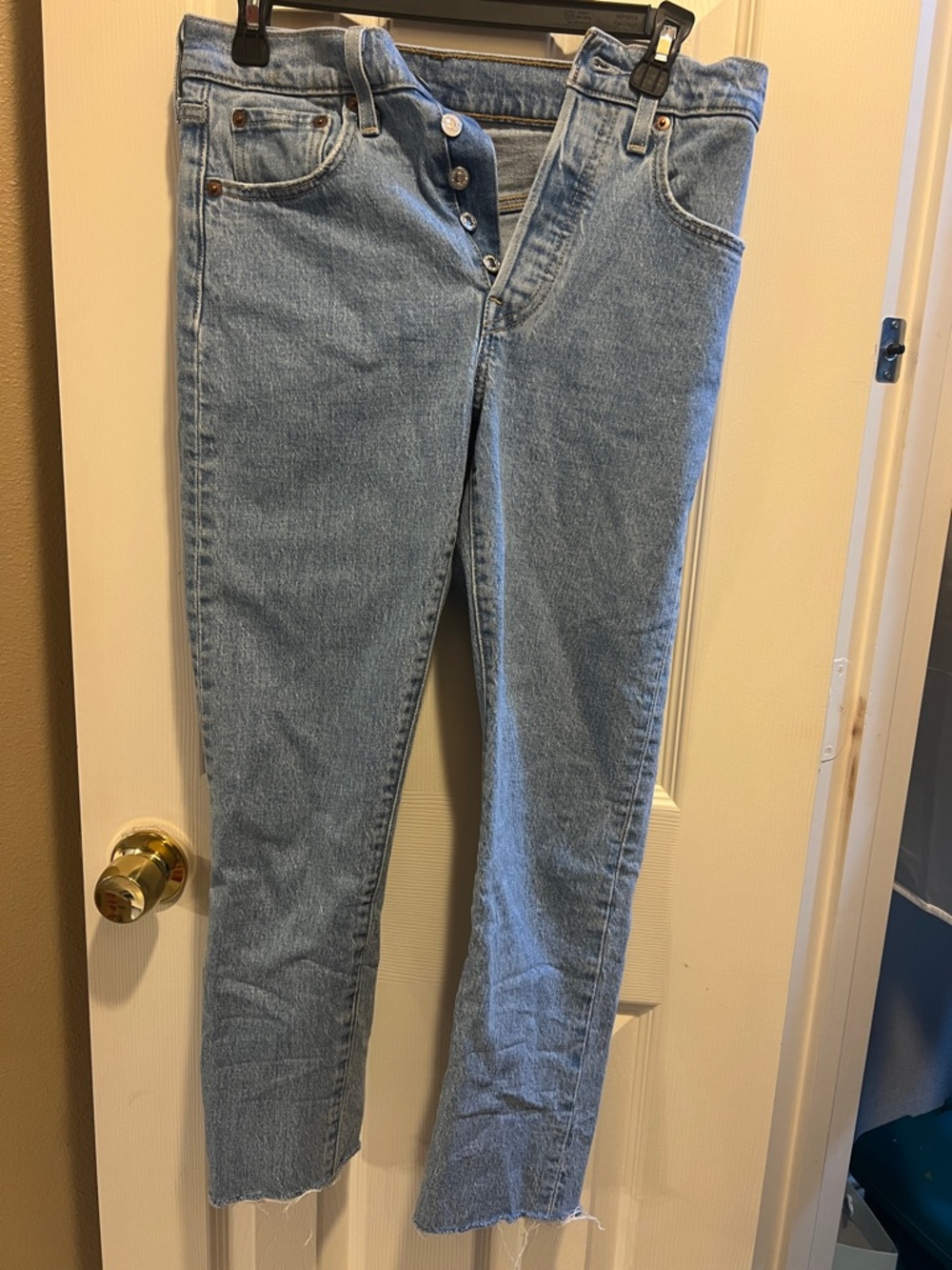 Classic High-Waist Light Blue Women’s Jeans - Levi